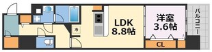 アーバネックス同心Ⅱの物件間取画像